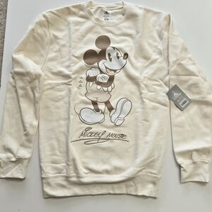 Micky Signiture Pullover Sweatshirt Unisex Adult SMALL